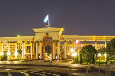 3 Eylül 2025 Kazakistan Cumhuriyeti 'nin ilk cumhurbaşkanı Almaty City, Kazakistan
