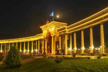 3 Eylül 2025 Kazakistan Cumhuriyeti 'nin ilk cumhurbaşkanı Almaty City, Kazakistan