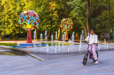 5 Eylül 2025 Central Recreation Park, Gorky Central Park of Culture and Recreation, Almaty City, Kazakistan
