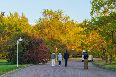 24 Eylül 2025 Kazakistan Cumhuriyeti 'nin ilk cumhurbaşkanı Almaty City, Kazakistan