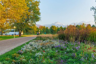 24 Eylül 2025 Kazakistan Cumhuriyeti 'nin ilk cumhurbaşkanı Almaty City, Kazakistan