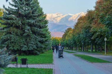 24 Eylül 2025 Kazakistan Cumhuriyeti 'nin ilk cumhurbaşkanı Almaty City, Kazakistan
