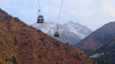 29 Eylül 2025, Medeo Shymbulak Dağı Tatil Köyü, Almaty Şehri, Kazakistan