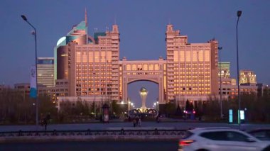 Aşıklar Parkı (Gashyktar Parkı), 19 Ekim 2025, Astana Şehri (Nur-Sultan), Kazakistan