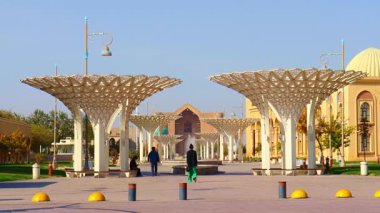 22 Ekim 2025, Khoja Ahmed Yasawi Kompleksi, Türkistan Şehri, Kazakistan