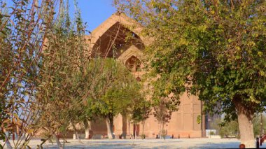 22 Ekim 2025, Khoja Ahmed Yasawi anıtı, Türkistan Şehri, Kazakistan