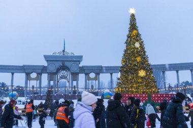 22 Aralık 2025, Al Farabi Caddesi, First President 's Park, Almaty City Kazakistan