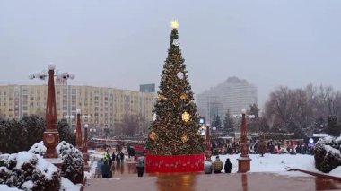 22 Aralık 2025, Al Farabi Caddesi, First President 's Park, Almaty City Kazakistan