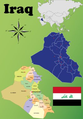 Irak haritalar