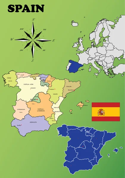 Portugal Mapa Político Altamente Detalhado Editável imagem vetorial de  delpieroo© 545129922