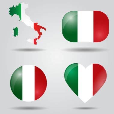 İtalya bayrağı ayarlanmış