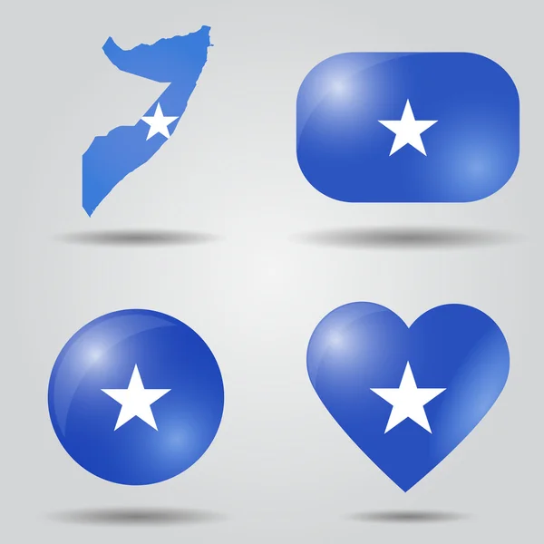 索马里设置标志 — 图库矢量图片