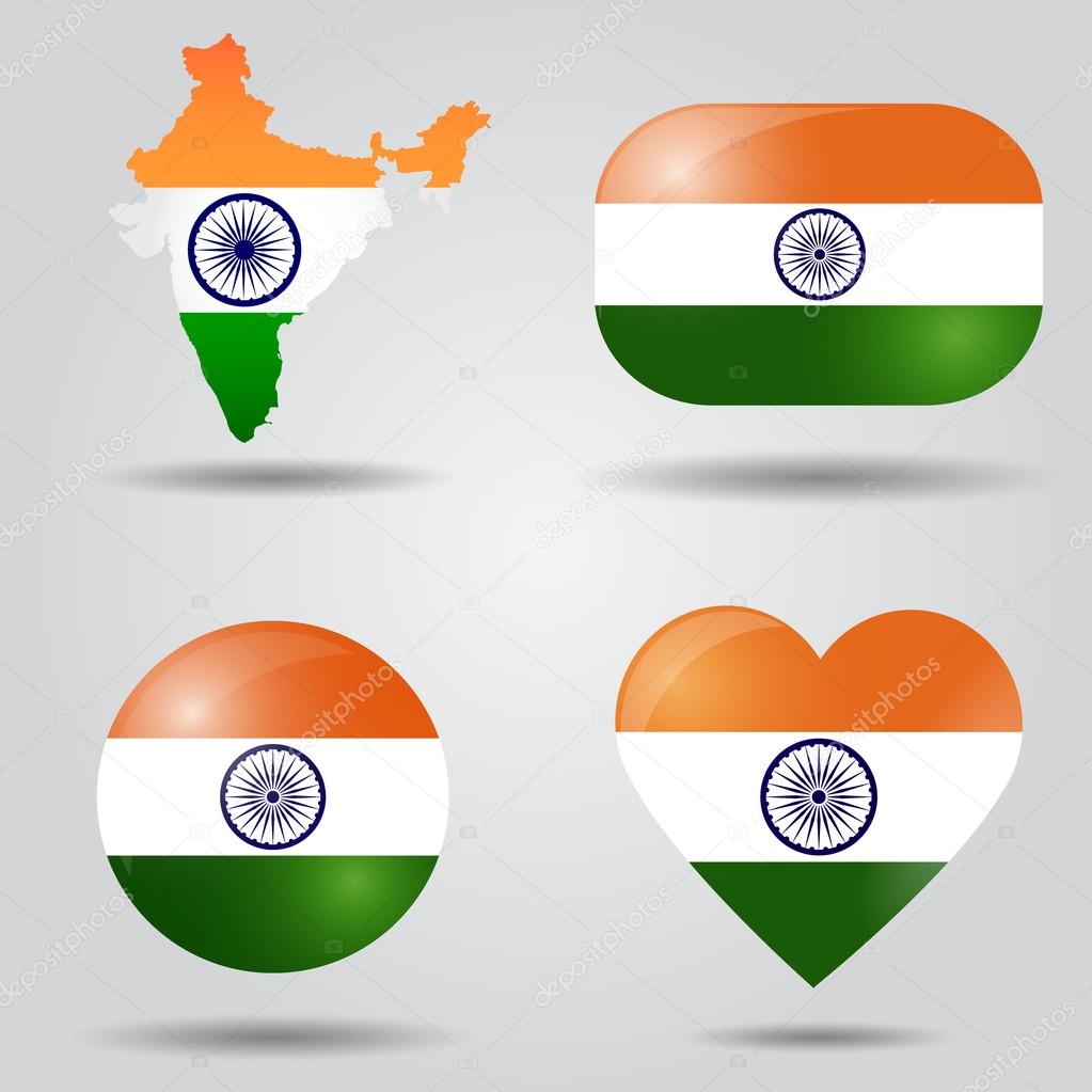 India flag set