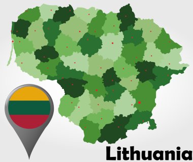 Litvanya siyasi Haritası