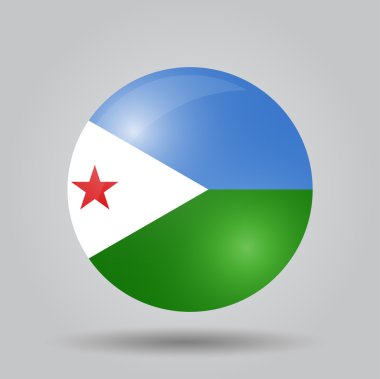 dairesel bayrak - Cibuti