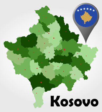 Kosova siyasi Haritası