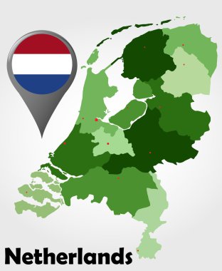 Hollanda siyasi haritası
