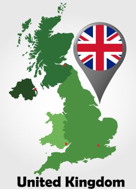 Birleşik Krallık siyasi haritası