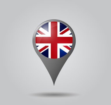 harita işaretçi - Amerika Birleşik Devletleri