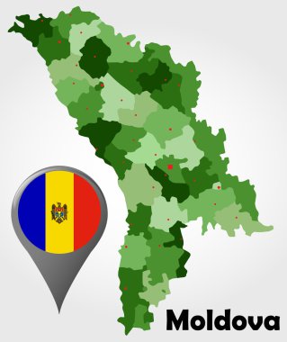 Moldova siyasi Haritası