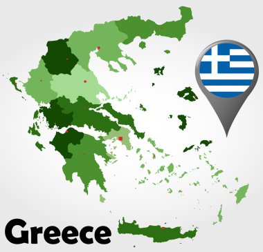Yunanistan siyasi Haritası