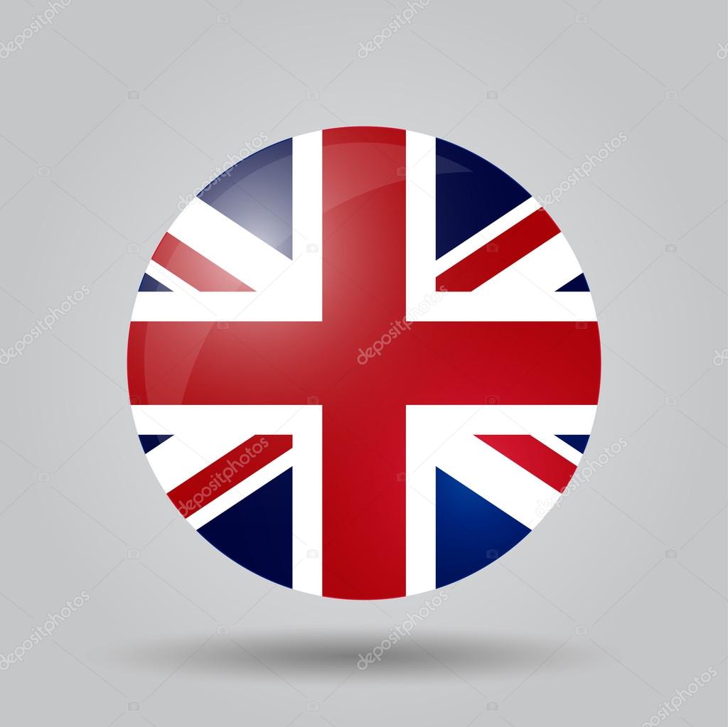 Circular flag  - United Kingdom