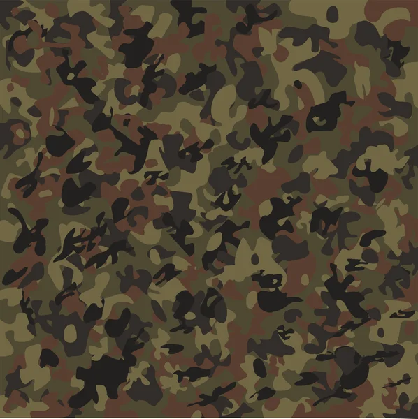 Patrón de camuflaje Woodland . — Vector de stock