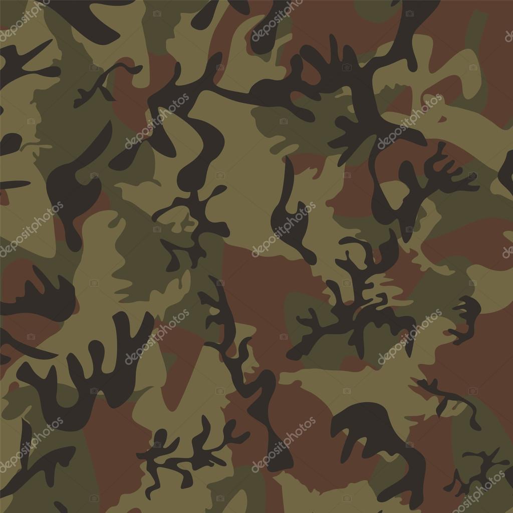 US Woodland camouflage pattern. Stock Vector Image by ©delpieroo 63375405