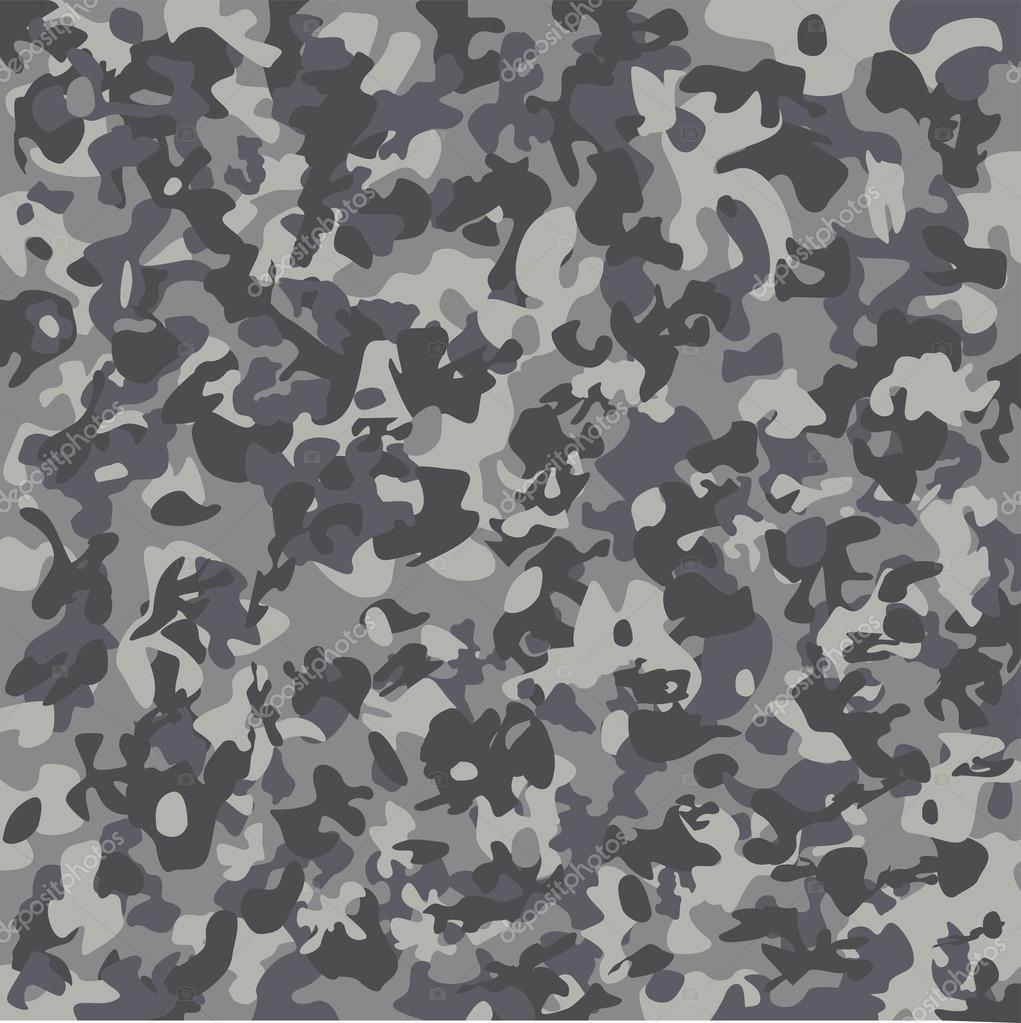 Gray camouflage pattern. Stock Vector by ©delpieroo 63375425