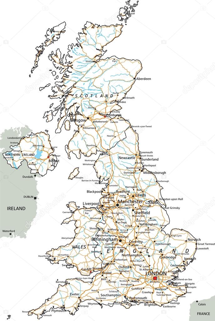 United Kingdom road map