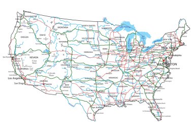 Amerika Birleşik Devletleri yol haritası