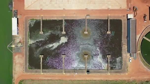 Mogi Guau 巴西圣保罗 排水净化器处理站 污水处理厂 Mogi Guau 巴西圣保罗 排水净化器处理站 污水处理厂 — 图库视频影像