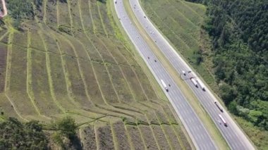 Ormanın çevresindeki otoban. Otoyol sahnesi. Yol manzaralı. Ulaşım sahnesi. Otoyol. Ormanın çevresindeki otoban. Otoyol sahnesi. Yol manzaralı. Ulaşım sahnesi. Otoyol. Ormanın çevresindeki otoban. Otoyol sahnesi. Yol görüntüsü. Ulaşım sahnesi..