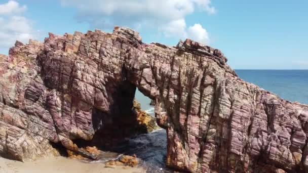 Dunas Areia Paisagem Praia Jericoacoara Ceará Brasil Destino Exótico Dunas — Vídeo de Stock