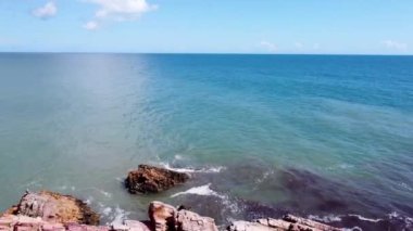 Jericoacoara Sahili Ulusal Parkı, Ceara, Brezilya. Deniz manzarası. Jericoacoara Sahili Ulusal Parkı, Ceara, Brezilya. Deniz manzarası. Jericoacoara Sahili Ulusal Parkı, Ceara, Brezilya..