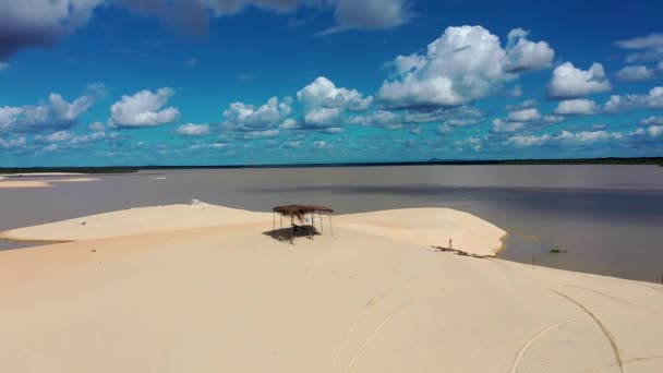 Nationalpark Jericoacoara Ceara Brasilien Tropiska Sanddyner Naturscen Nationalpark Jericoacoara Ceara — Stockvideo