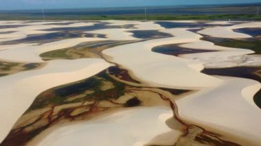 Lencois Maranhens Ulusal Parkı, Maranhao, Brezilya. Tropikal varış noktası. Lencois Maranhenses Ulusal Parkı, Maranhao, Brezilya. Tropikal varış noktası. Lencois Maranhens Ulusal Parkı, Maranhao, Brezilya. Tropikal varış noktası..