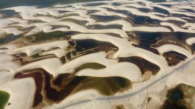 Lencois Maranhens Ulusal Parkı, Maranhao, Brezilya. Tropikal varış noktası. Lencois Maranhenses Ulusal Parkı, Maranhao, Brezilya. Tropikal varış noktası. Lencois Maranhens Ulusal Parkı, Maranhao, Brezilya. Tropikal varış noktası..