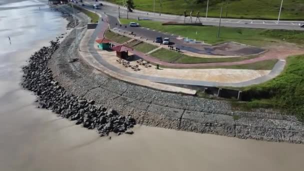 Paisaje Urbano Carretera Sao Luis Maranhao Brasil Autopista Ciudad Paisaje — Vídeos de Stock