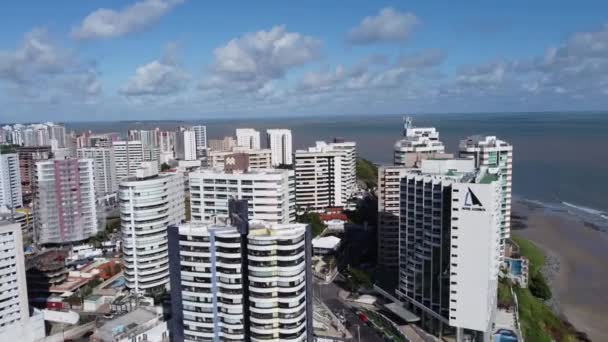 Veduta Della Capitale Sao Luis Maranhao Brasile Cityscape Urban Life — Video Stock