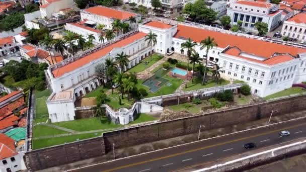 Cityscape Sao Luis Island Maranhao Brasil City View Streets Cityscape — Vídeo de Stock