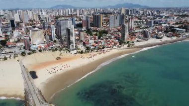 Fortaleza plajı, Ceara, Brezilya 'nın deniz manzarası. Fortaleza plajı, Ceara, Brezilya' nın deniz manzarası. Fortaleza plajı, Ceara, Brezilya 'nın deniz manzarası. Fortaleza plajı, Ceara, Brezilya' nın deniz manzarası..