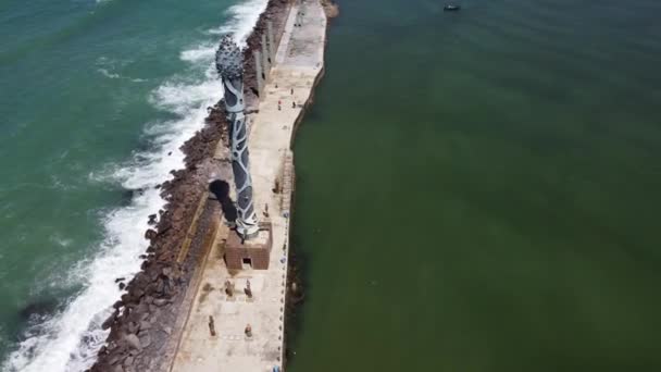 ブラジルのペルナンブコ レシフェのダウンタウンの風景 地区都市のシーン レシフェのダウンタウンの都市景観 ペルナンブコ ブラジル 地区都市のシーン レシフェのダウンタウンの都市景観 ペルナンブコ ブラジル — ストック動画