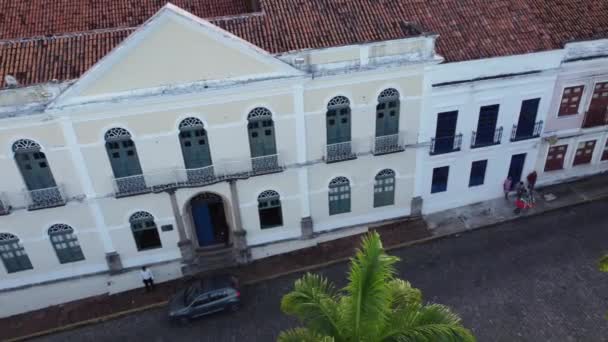 Cathedral Scene Olinda City Pernambuco Brazil Medieval Church View Cathedral — Stock videók