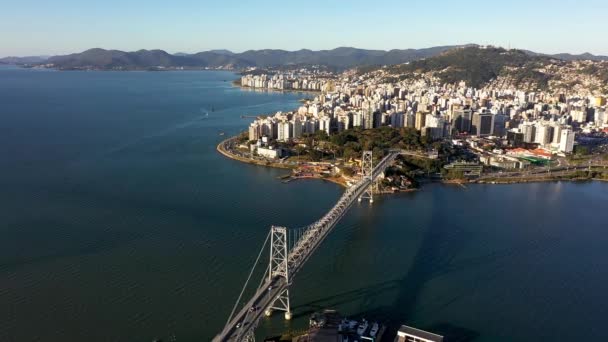 Paysage Marin Île Florianopolis Santa Catarina Brésil Paysage Marin Île — Video