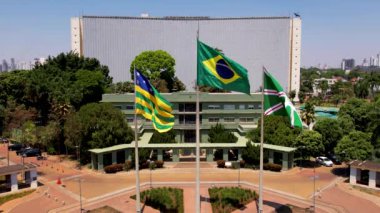 Goias 'ın şehir merkezi, Goiania, Brezilya. Hükümet binası manzaralı. Goias 'ın şehir merkezi, Goiania, Brezilya. Hükümet binası manzaralı. Goias 'ın şehir merkezi, Goiania, Brezilya. Hükümet binası görünümü.