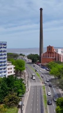 Cable Bridge At Barra Da Tijuca In Rio De Janeiro Brazil. Travel Destinations. Tourism Scenery. Barra Da Tijuca At Rio De Janeiro Brazil. Summer Travel. Tropical Scenery.