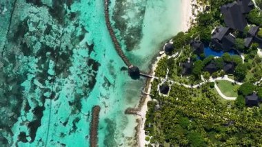 Punta Cana Skyline La Altagracia Dominik Cumhuriyeti 'ndeki Punta Cana' da. Karayip silueti. Plaj manzarası. Resort Scenery 'de. Punta Cana Skyline La Altagracia Dominik Cumhuriyeti Punta Cana 'da.