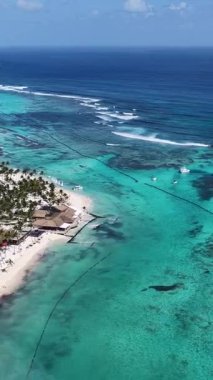 Punta Cana Skyline La Altagracia Dominik Cumhuriyeti 'ndeki Punta Cana' da. Karayip silueti. Plaj manzarası. Resort Scenery 'de. Punta Cana Skyline La Altagracia Dominik Cumhuriyeti Punta Cana 'da.