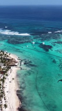 Punta Cana Skyline La Altagracia Dominik Cumhuriyeti 'ndeki Punta Cana' da. Karayip silueti. Plaj manzarası. Resort Scenery 'de. Punta Cana Skyline La Altagracia Dominik Cumhuriyeti Punta Cana 'da.